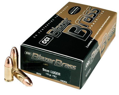 40 S&W Blazer Brass 180 Gr FMJ 50 Rnds (10 boxes) = 500 Rnds M-ID: 5220 UPC: 076683052209