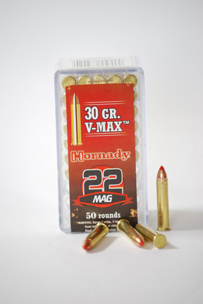 22 Mag Hornady V-Max 30 gr 50 RNds M-ID: 83202 UPC: 090255832020