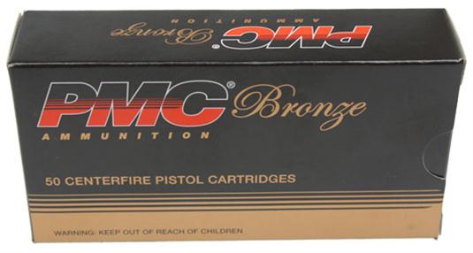 40 S&W PMC Bronze 165 Gr FMJ-FP 50 Rnds M-ID: 40D UPC: 741569070430