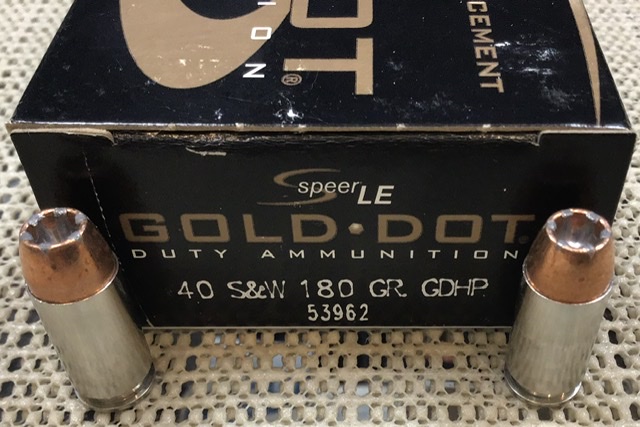 Bulk Speer Gold Dot Duty GDHP Brass M-ID Ammo