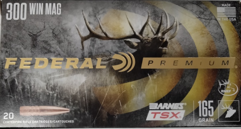 Win Mag Federal Premium Barnes Brass M-ID TSX Ammo