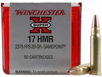 17 HMR Winchester 20 gr XTP 50 Rnds M-ID: X17HMR1 UPC: 020892102521