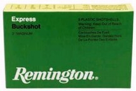 12 Gauge Remington 2 3/4" 9 Pellet 00 BuckShot 5 Rounds M-ID: 12B00 UPC: 047700019604