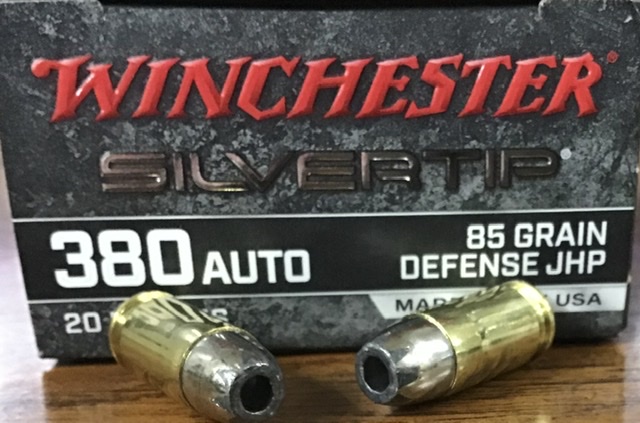380 Auto Winchester Silver Tip 85 grain Defense JHP 20 rnds M-ID: W380ST UPC: 020892227699