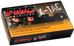 5.56 PMC X-Tac 62 gr Green Tip- LAP 20 Rnds (50 boxes) = 1000 Rnds M-ID: PMC556K UPC: 741569010122