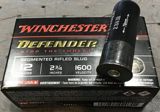 12 gauge Winchester 2 3/4" 1oz Segmented Rifle Slug 10 rnds M-ID: S12PDX1S UPC: 020892020801
