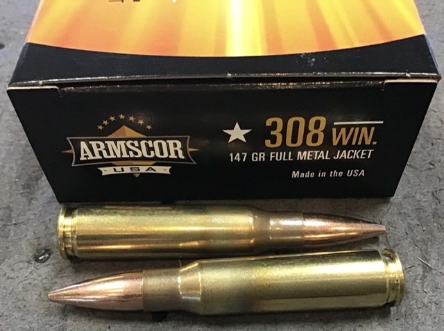 308 Win Armsor 147 Gr FMJ 20 Rnds M-ID: FAC3081N UPC: 812285020143