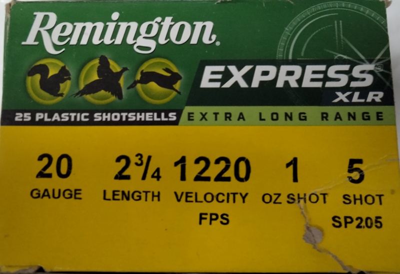 20 Gauge Remington Extra Long Range 2 3/4 Length 5 Shot 25 Rounds M-ID: SP205 UPC: 047700016405